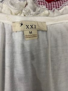 Corset Deep Neck Zipper Top