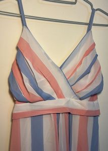 Striped Summer Maxi Dress