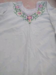 Like New White Kurti Only