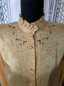 Elegant Embroidered Top😍