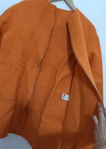 Orange coat