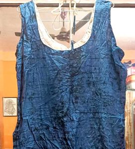 Embroidery Sleevesless kurti