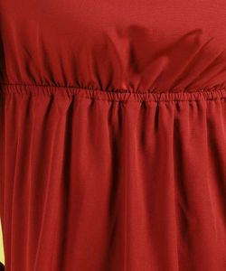 Burgundy Dress