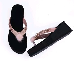 Stylish Black Slippers