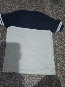 Round Neck Plain T Shirt Age 16-17