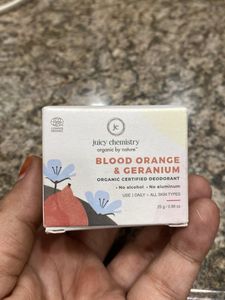 Juicy Chemistry- Blood Orange & Geranium deo
