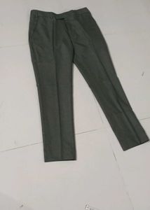 Formal Pants with charcoal grey strain
