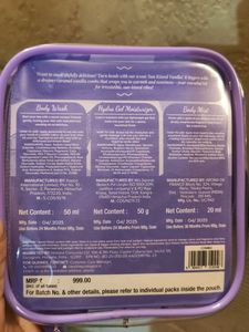 Aqualogica Sun Kissed Vanilla Kit