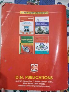 I.C.S.E Class 10 Computer Applications.