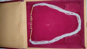 Crystal Pearl Strand Necklace