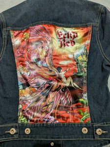 VTG Ecko red denim jacket