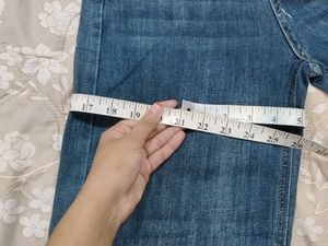 Wide Leg Jeans - Dark Wash