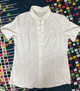 White Button-Down Shirt