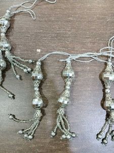Silver Blouse Danglers