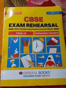Class 10 Oswaal Maths Sample Paper Exam Rehearsal