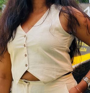 Linen Two-Piece Set