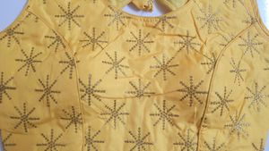 Readymade Blouse With Beautiful Star Design