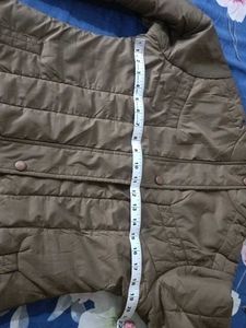 Brown Puffer Winter Jacket