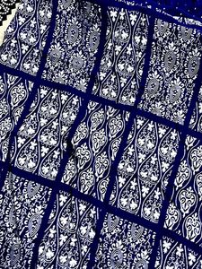Blue Printed Dress