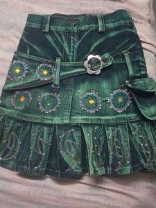 Cute Denim Skirt