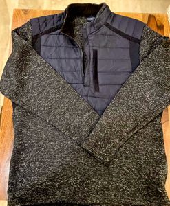 Quilted Pullover Sweater (Imported)