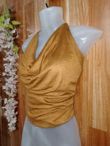 Beautiful Leather Top