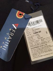 Black Trousers From Fratini Shoppersstop Size 26