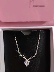 Antler Heart Necklace