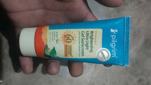 Pilgrim Brightening Gel Sunscreen