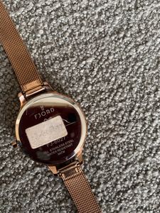 Fjord Watch Rose gold purple Dial