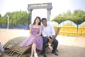 Lavender Tulle Midi Dress