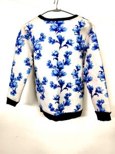 Floral Print Winter Top