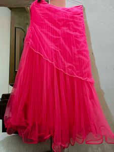 Hot Pink Lehenga skirt