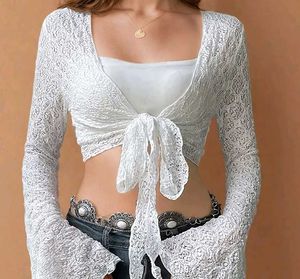 White Lace Shrug