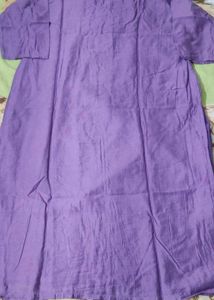 New Elegant Purple Embroidered Kurta
