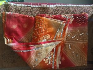 red saree