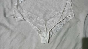 White Lace Bodysuit
