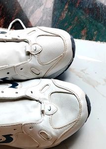 Hitcolus White &amp; Blue Sneakers