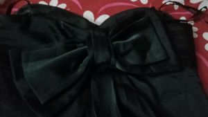 Black Strapless Dress