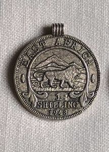 East Africa Shilling Pendant
