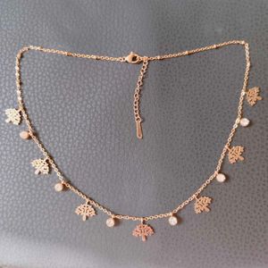 Rose Gold Tree of Life Necklace