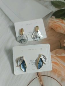 Premium Quality Korean Earings | 2 pairs