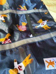 Vintage Teddy Bear Print Jacket