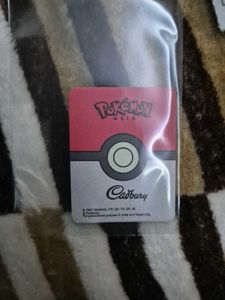 Pokemon Blastoise Cadbury Card