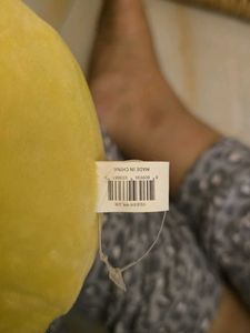 Cute Yellow  Bagpack X Plush Pillow