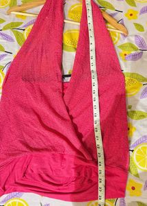 Beautiful Pink Halter Top