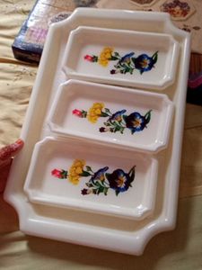 Plastic Trai Dry Fruit Guest Surving Food Kicthen