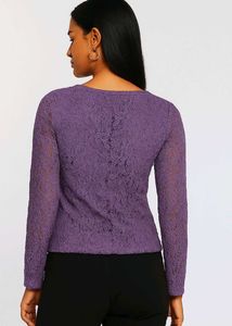 Lavender Lace Top