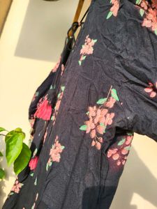 Floral Print Kurta