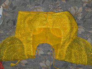 Yellow Embellished Blouse